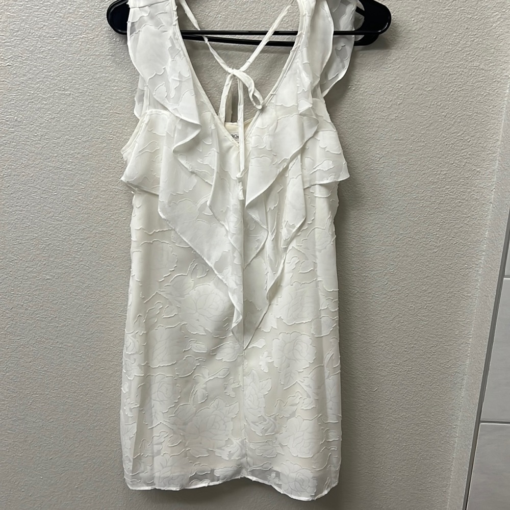 White lace dress